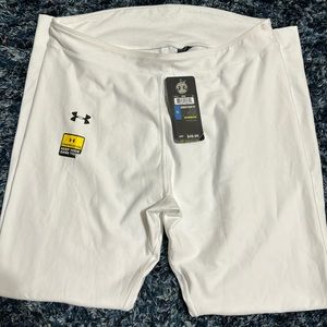Under Armour Men's White Compression Pants
